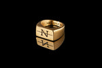 The Never Signet Ring - Gold